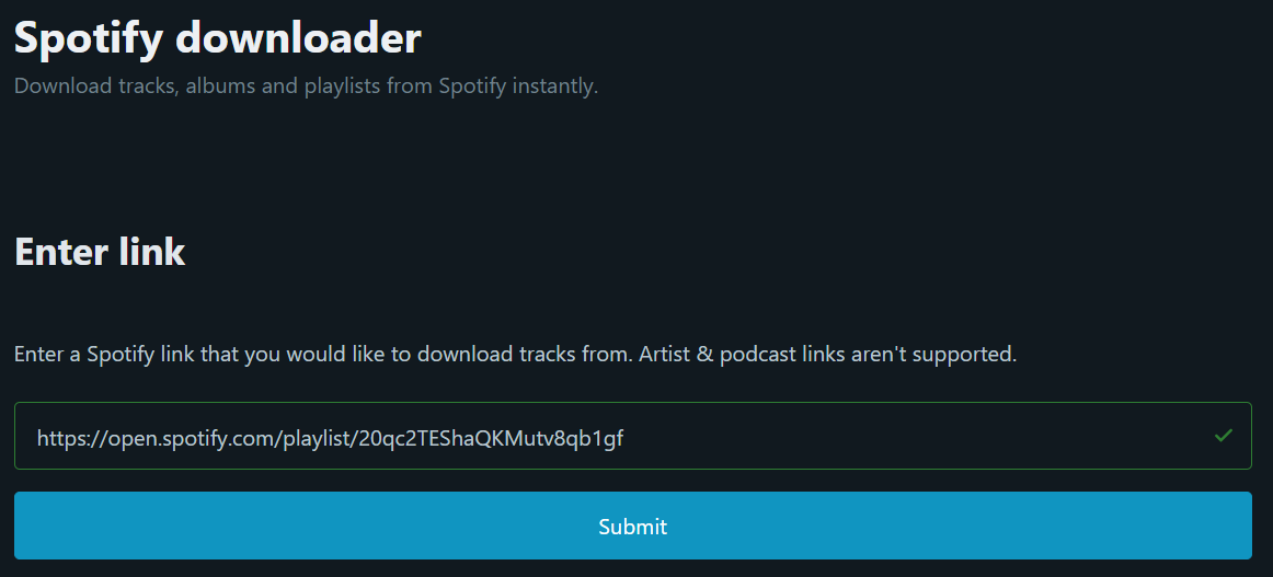 SpotifyDownloader